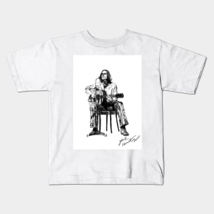 J Taylor Original Ink Drawing Kids T-Shirt